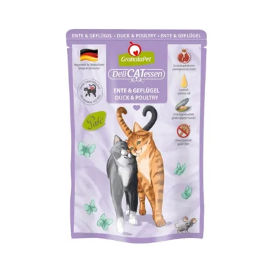 pardilihaga kassitoit 85g GranataPet DeliCATessen pakendi detail
