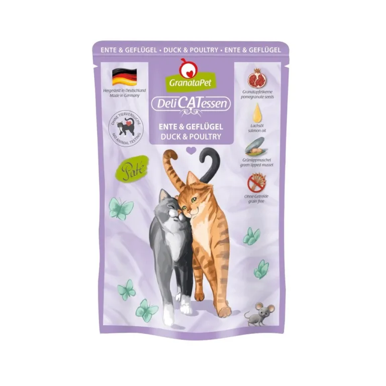 pardilihaga kassitoit 85g GranataPet DeliCATessen pakendi detail