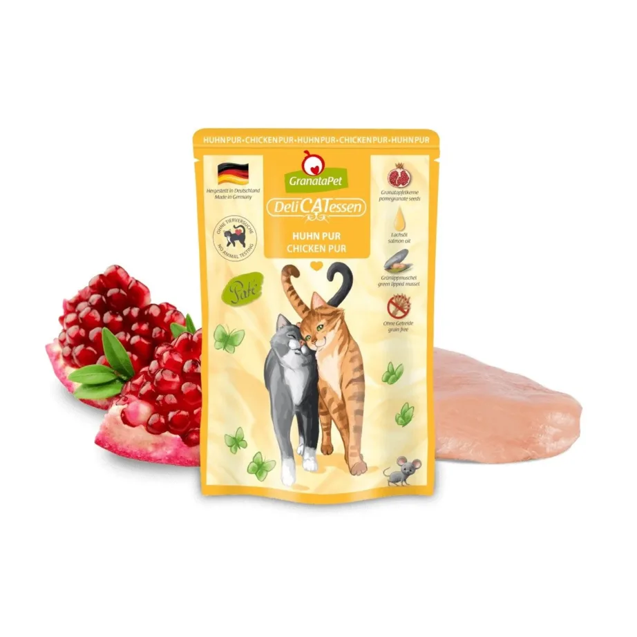kana märgtoit täiskasvanud kassile, GranataPet DeliCATessen täissööt