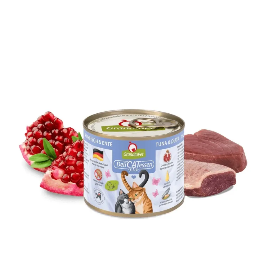 Tuunikala pardilihaga kassitoit GranataPet DeliCATessen pardi ja tuunikalaga