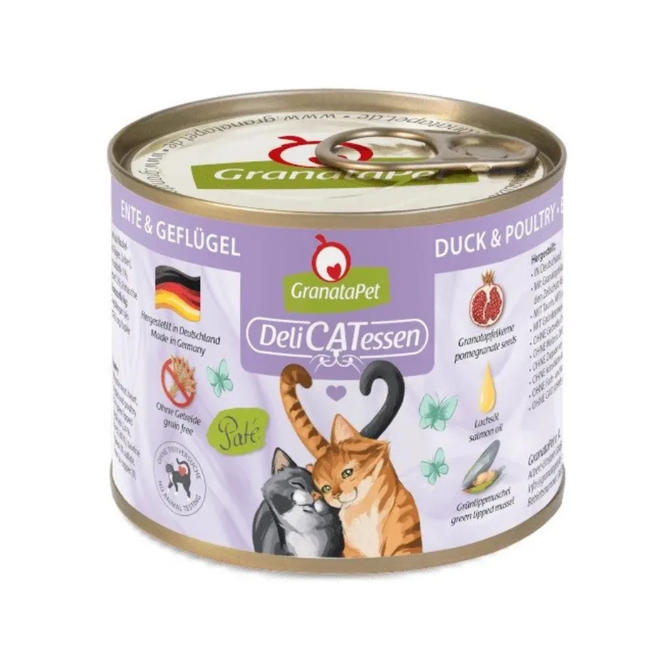 GranataPet DeliCATessen 200g pardilihaga gluteenivaba märgtoit täiskasvanud kassidele