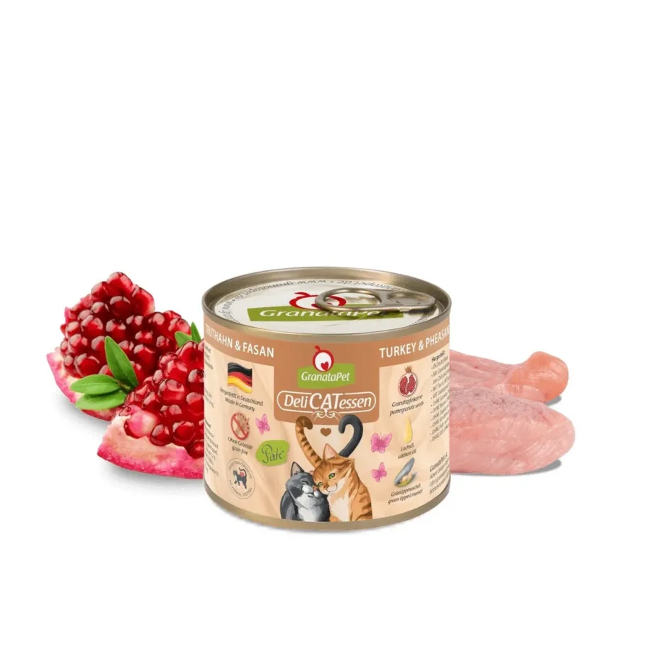 GranataPet kalkuni faasaniga kassitoit konserv 200g