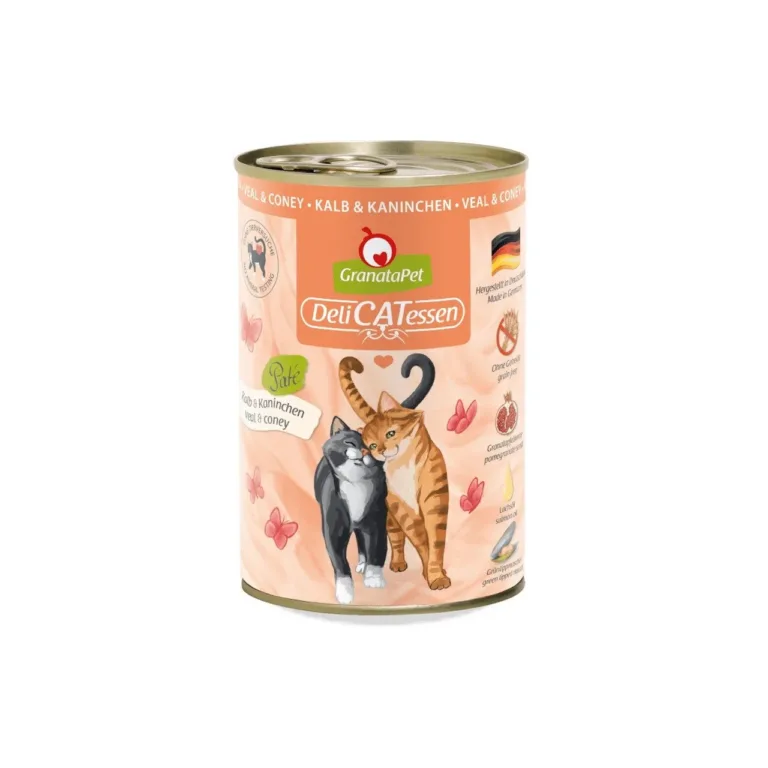 vasikaliha märgtoit kassile GranataPet DeliCATessen 400g purk