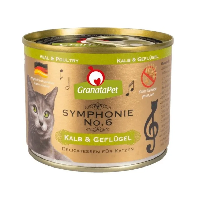 GranataPet linnulihaga märgtoit kassile 200g konserv
