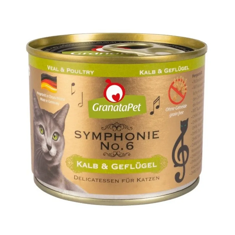 GranataPet linnulihaga märgtoit kassile 200g konserv