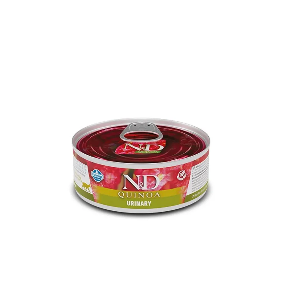 pardilihaga uriiniterve kassitoit Farmina N&D Quinoa purk