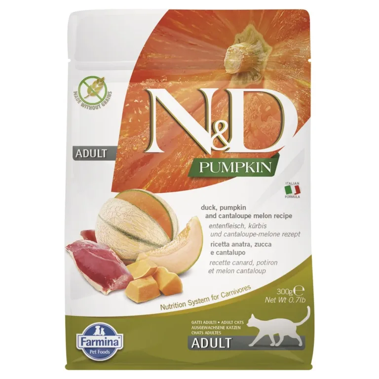 pardilihaga kassitoit 300g Farmina N&D Pumpkin pakk