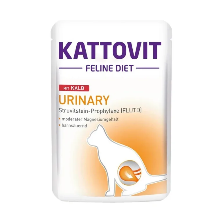 veisega uriiniprobleemide kassitoit KATTOVIT Urinary 85g pakend