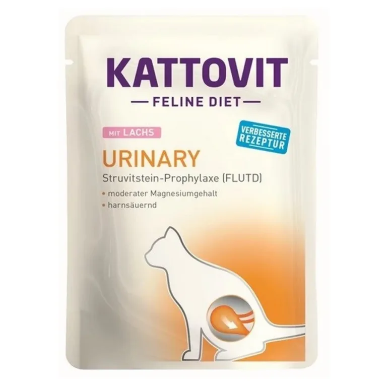 KATTOVIT kasside uriinitoe märgtoit lõhega pakend 85g