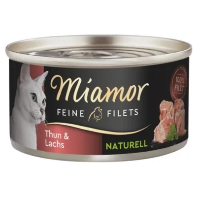 tuunikala lõhega märgtoit kassile Miamor Feine Filets 80g