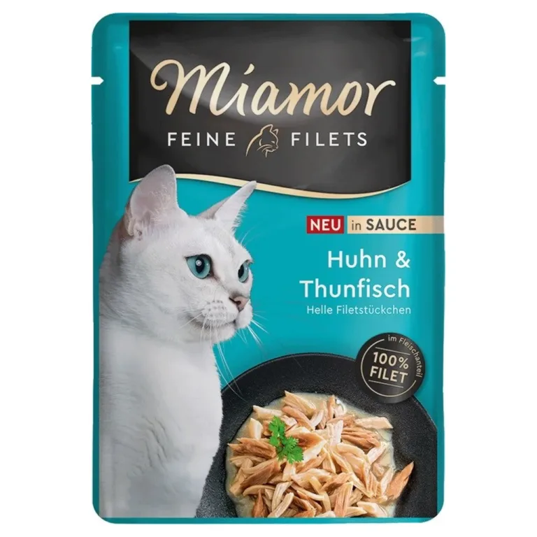 kana tuunikalaga kassitoit märg Miamor Feine Filets 100g pakk