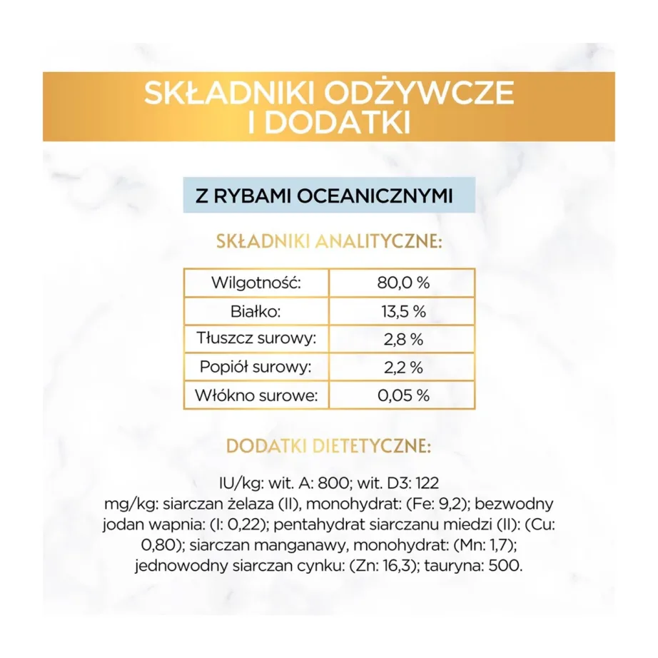 PURINA Gourmet Gold Succulent Delights Ocean Fish 85g märgtoit täiskasvanud kassile – 3