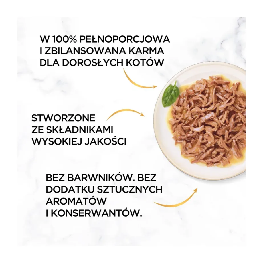 PURINA Gourmet Gold Succulent Delights Ocean Fish 85g märgtoit täiskasvanud kassile – 9