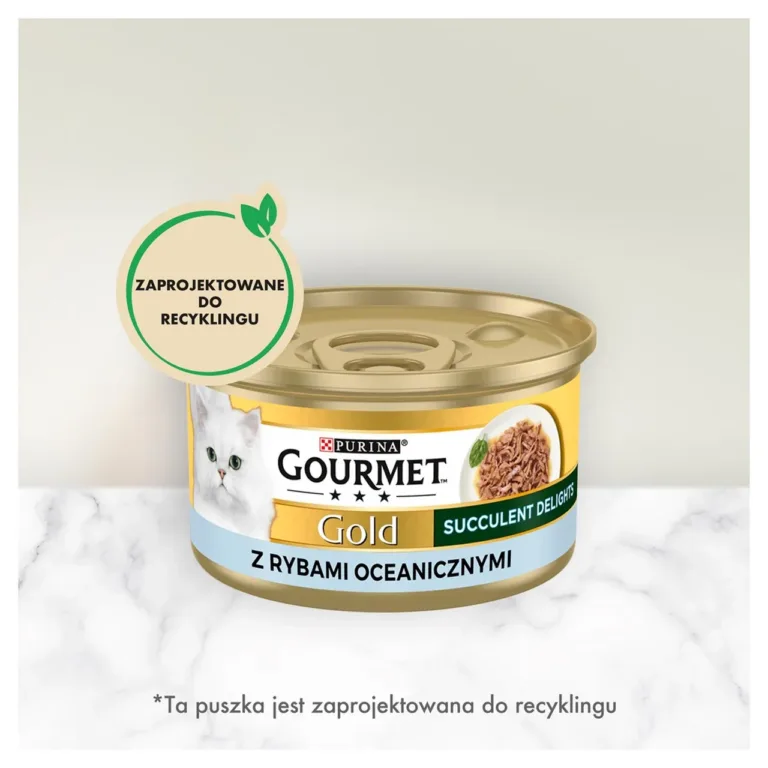 PURINA Gourmet Gold märg kassitoit ookeanikalaga portsjonina