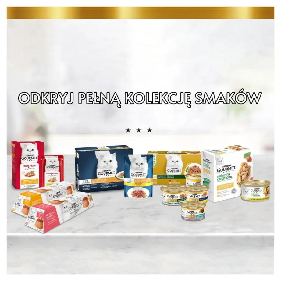 Purina Gourmet Perle 60x85g gluteenivaba märgtoit täiskasvanud kassidele, erinevad maitsed, kotikeses – 2