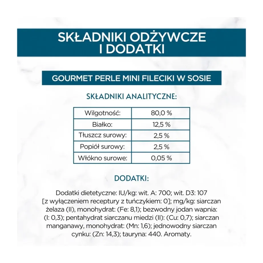 Purina Gourmet Perle 60x85g gluteenivaba märgtoit täiskasvanud kassidele, erinevad maitsed, kotikeses – 8