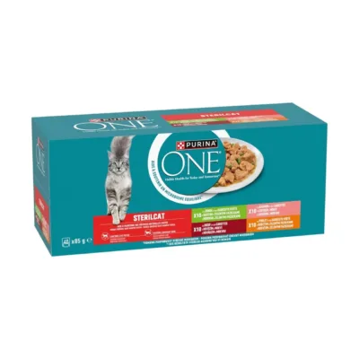 PURINA ONE Sterilcat steriliseeritud kasside märgtoit pakk