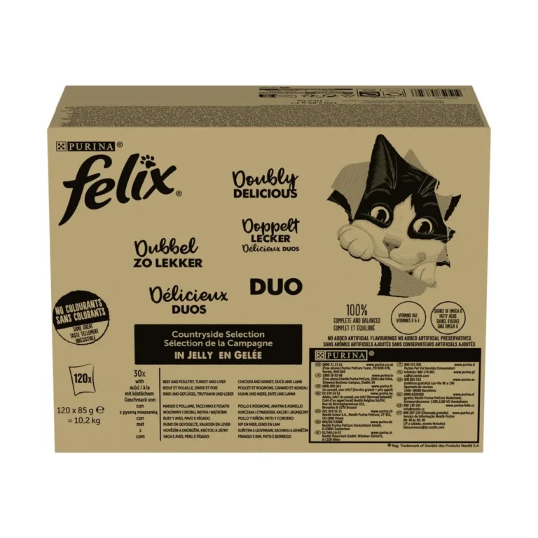 purina felix kasside märgtoit Countryside valik 120x85g karp