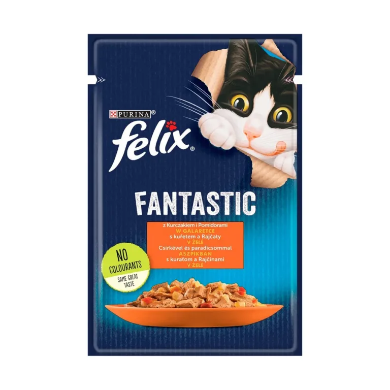 Felix countryside kassitoit märg kanaga ja tomatiga kotike
