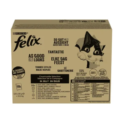 Felix Countryside Selection kassitoidu suur karp 120x85g