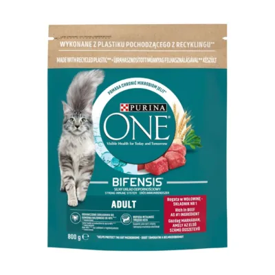 veiselihaga kuivtoit kassile PURINA One 800g pakk