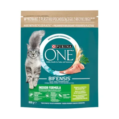 kalkuniga kuivtoit toakassile Purina One 800g pakk