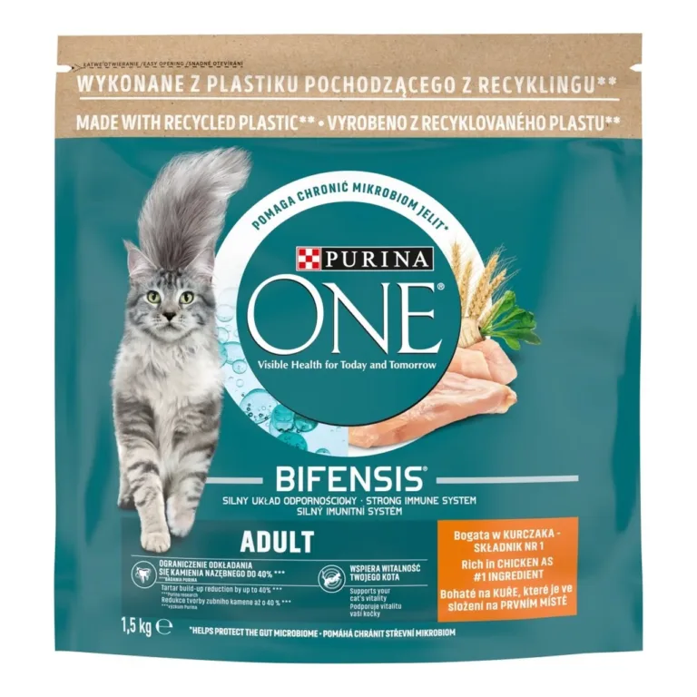 kana kuivtoit täiskasvanud kassile Purina One Bifensis 1,5kg pakk