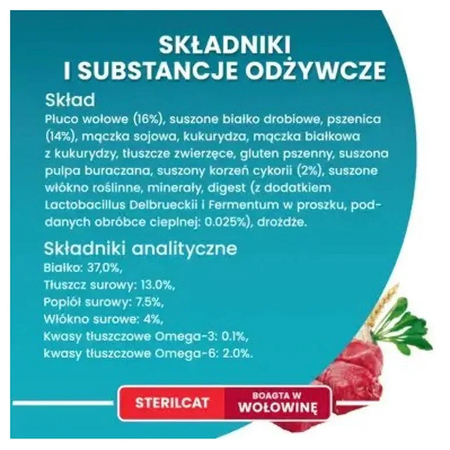 PURINA One Sterilcat 9,75 kg veiselihaga kuivtoit steriliseeritud täiskasvanud kassidele – 7