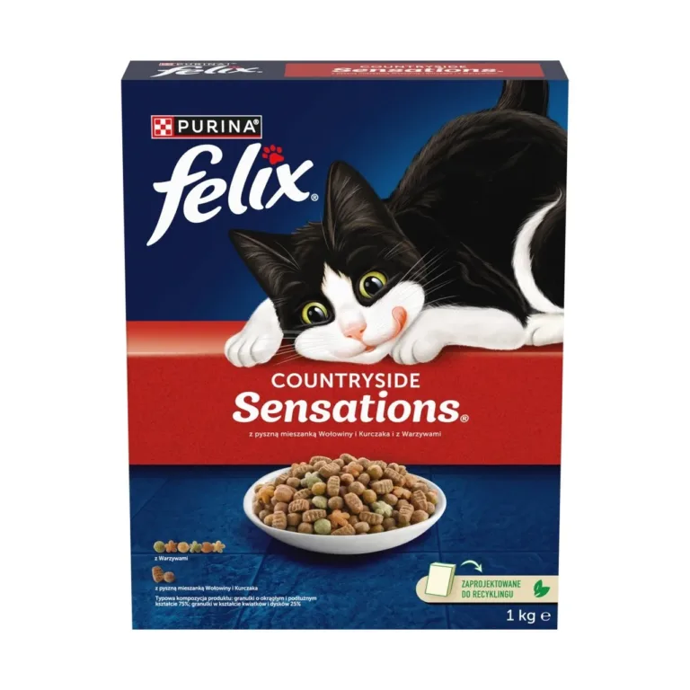 PURINA Felix Countryside Sensations 1kg kassitoidu karp