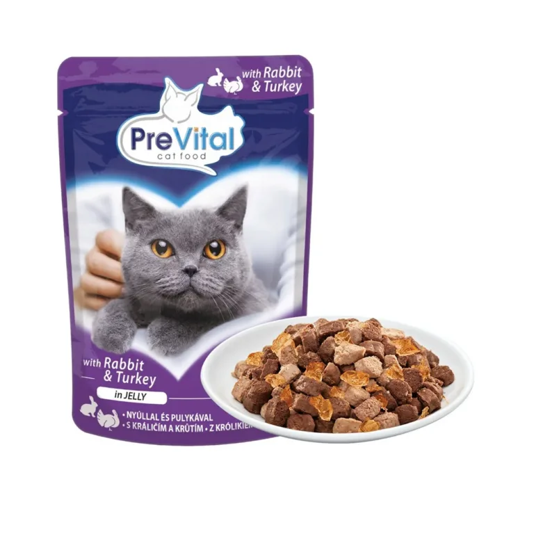 PreVital kassitoidu pakend ja kausitäis märgtoitu