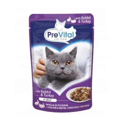 PreVital Turkey & Rabbit 100g kassitoidu pakend