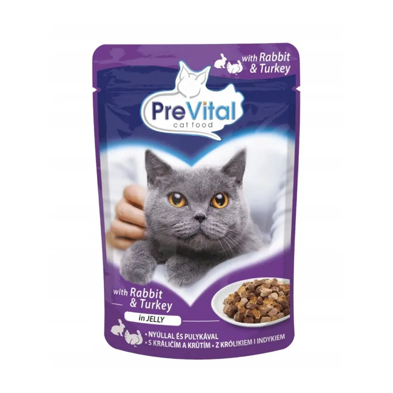PreVital Turkey & Rabbit 100g kassitoidu pakend