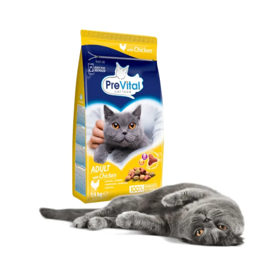Prevital Adult kana 1,4 kg kuivtoit täiskasvanud kassidele – 9