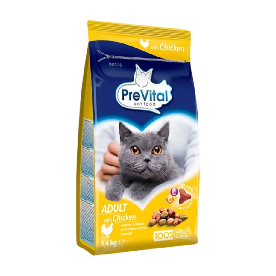 Prevital Adult kana 1,4 kg kuivtoit täiskasvanud kassidele