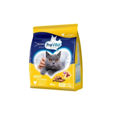 kanamaitseline kuivtoit kassile PreVital Adult Chicken pakk