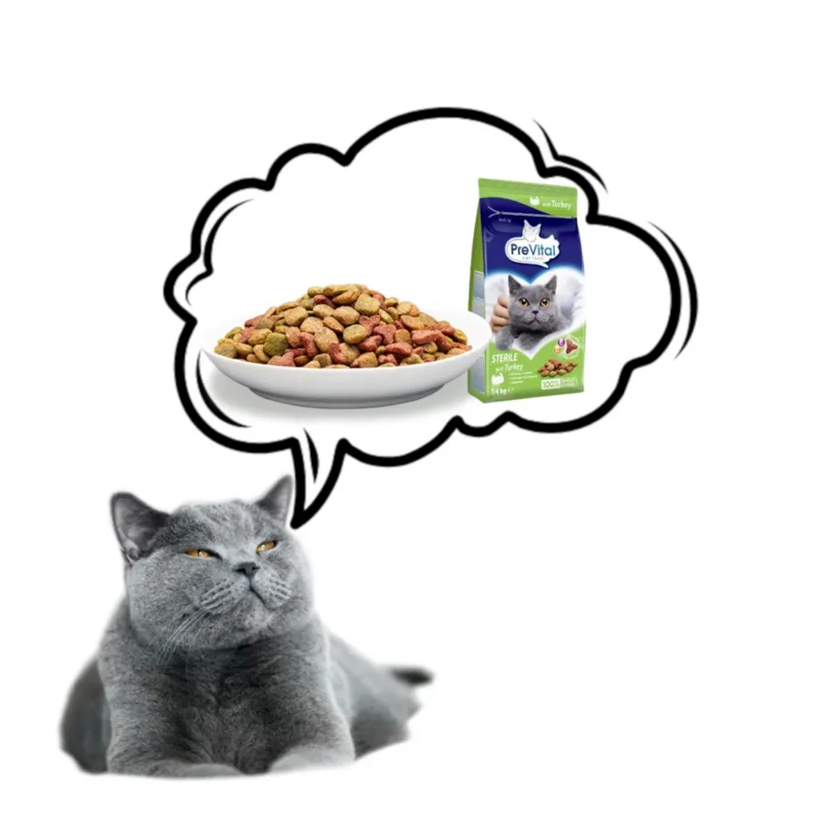 PreVital Sterile Turkey 1,4 kg kuivtoit steriliseeritud ja toakassidele – 8