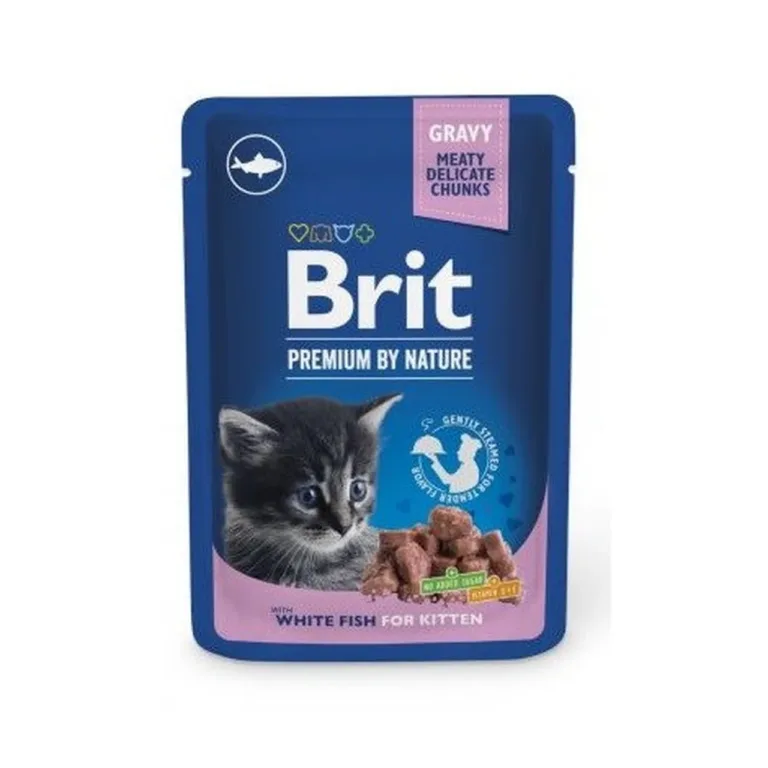 märg kassitoit kassipoegadele Brit Premium White Fish