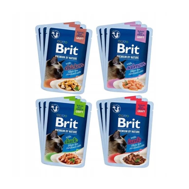 Brit Premium by Nature steriliseeritud kassidele märgtoit segumaitseline valik