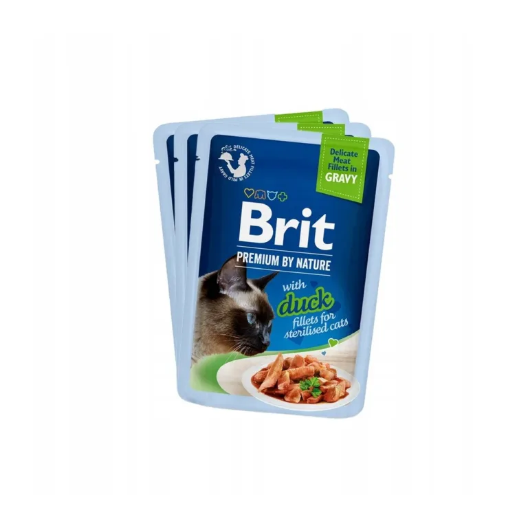 Brit Premium by Nature pardifileega märgtoidu pakk steriliseeritud kassile