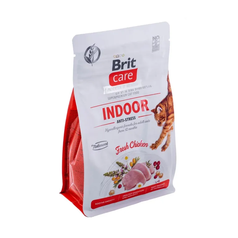 gluteenivaba kuivtoit toakassile Brit Care Indoor 400g eestvaade