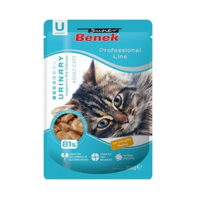 märg kassitoit kuseteedele Super Benek Urinary 100g pakend