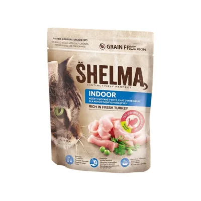 teraviljavaba kuivtoit toakassile SHELMA kalkuniga 750g