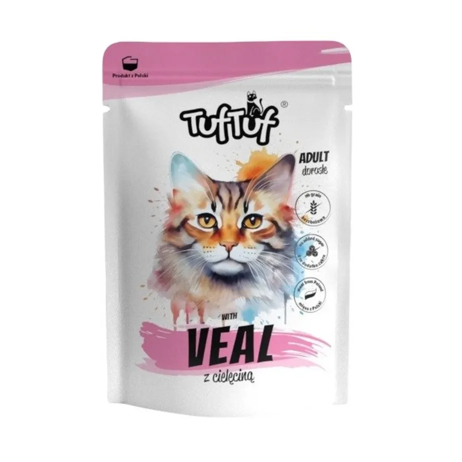 TufTuf veiselihaga märg kassitoit 300g täiskasvanud kassidele
