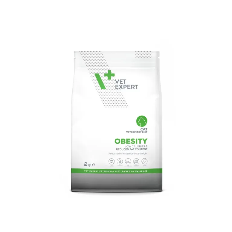 dieettoit ülekaalulisele kassile VetExpert Obesity 2 kg pakk