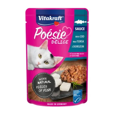 Vitakraft Poésie Délice tursaga märgtoit kassidele kotikeses