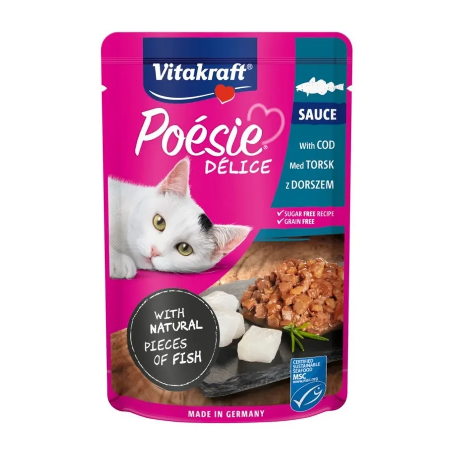 Vitakraft Poésie Délice tursaga märgtoit kassidele kotikeses