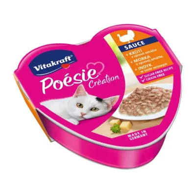 Vitakraft Poésie Création kalkuni-juustuga kassitoit 85g