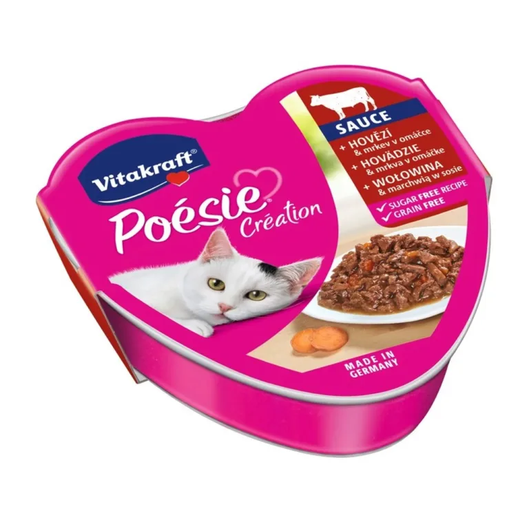 Vitakraft veiselihaga märg kassitoit porgandiga, 85g