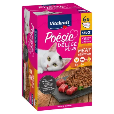 kana ja veiselihaga kassitoit Vitakraft märgtoit 6x85g