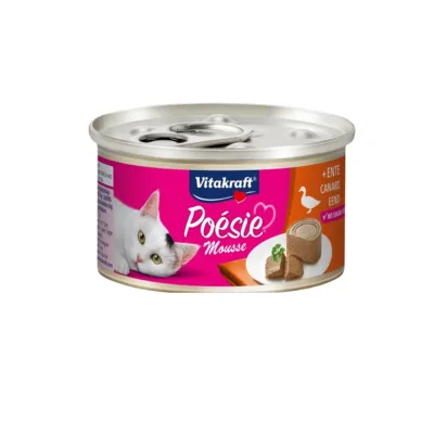 pardilihaga kasside märgtoit Vitakraft Poésie Mousse 85g purgis